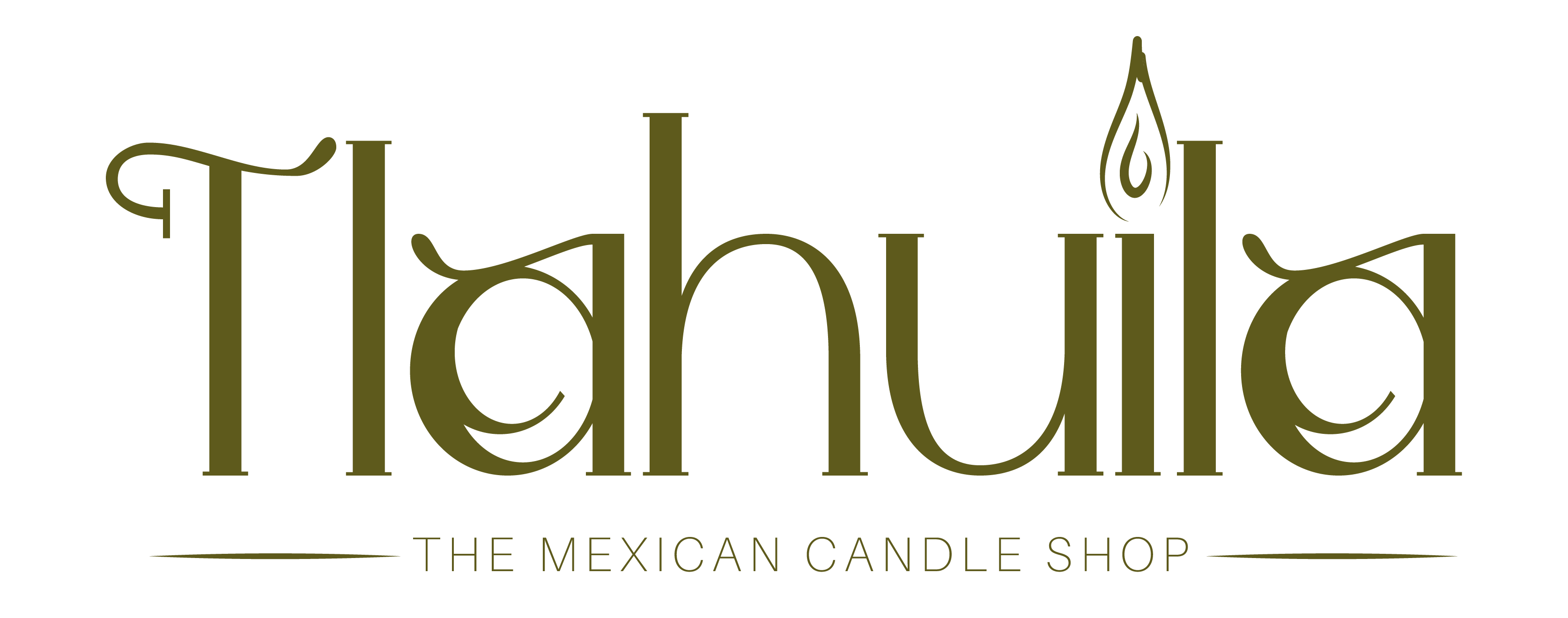 Logo Tlahuila - the mexican candle shop